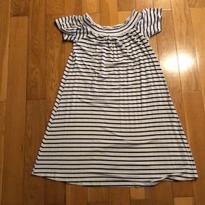 Mossimo off the shoulder striped dress